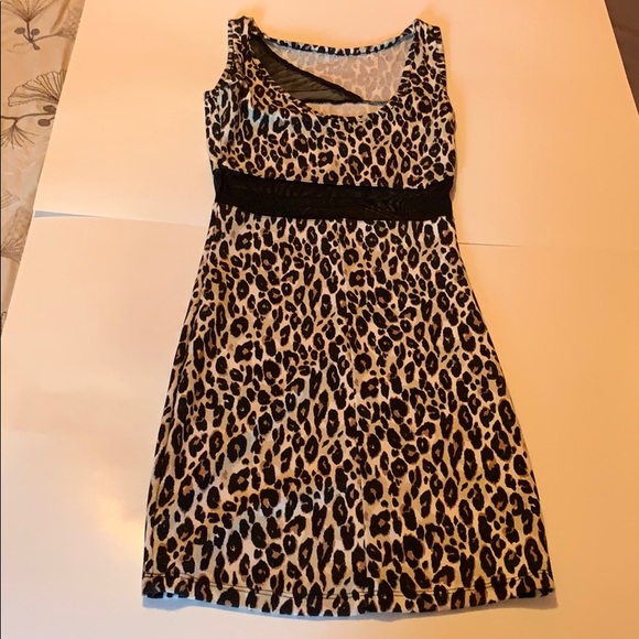 Charlotte Russe Leopard Dress - Picture 2 of 3